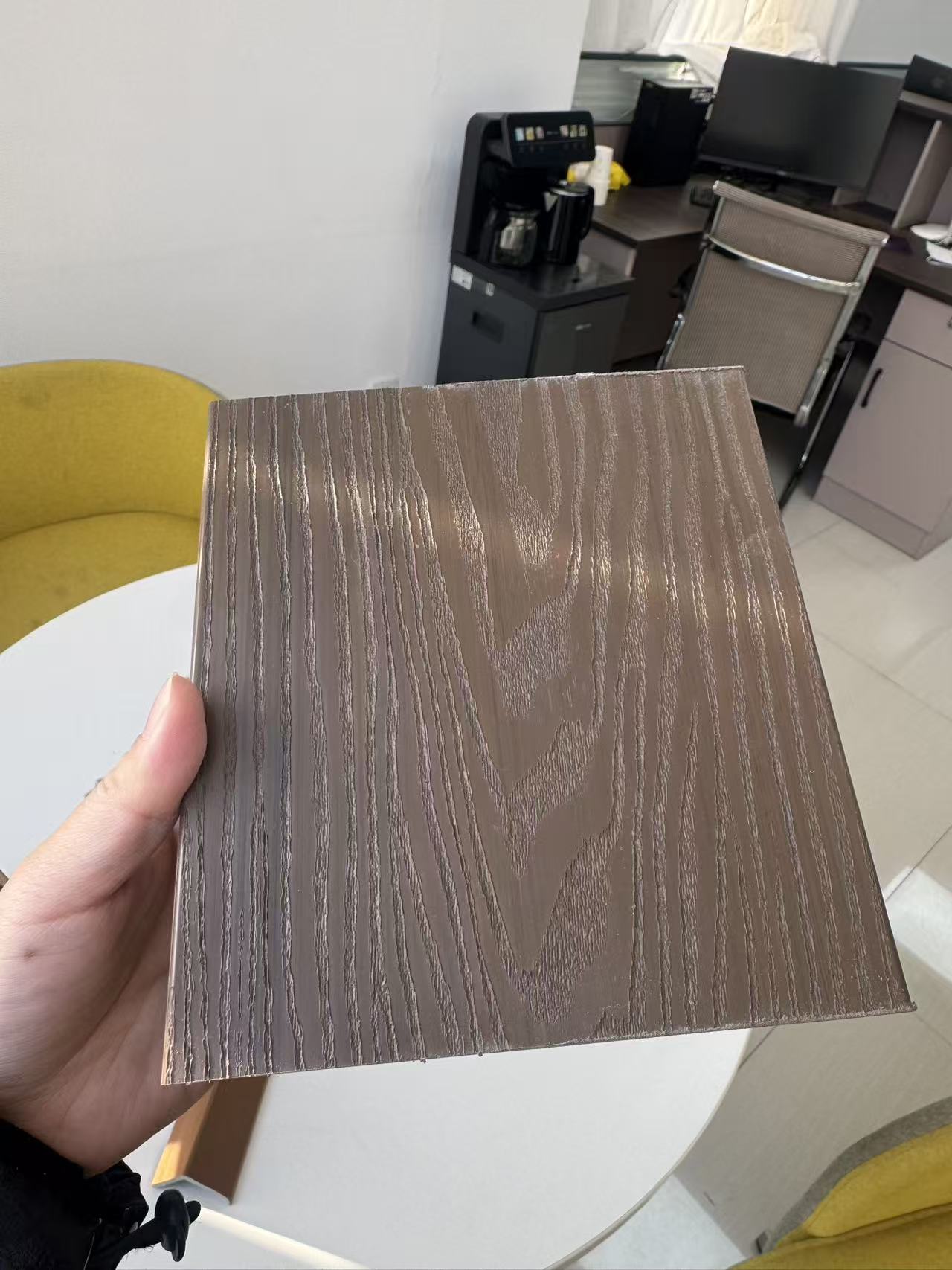 Steel-plastic flooring finished products