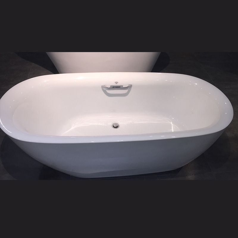 Vasca da bagno in plastica sottovuoto con superficie lucida