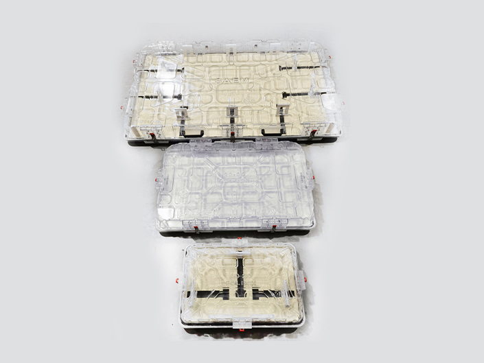 Elements for choosing blister housings