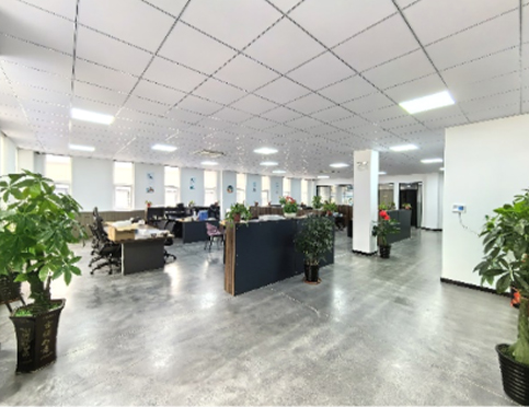 Vista della fabbrica