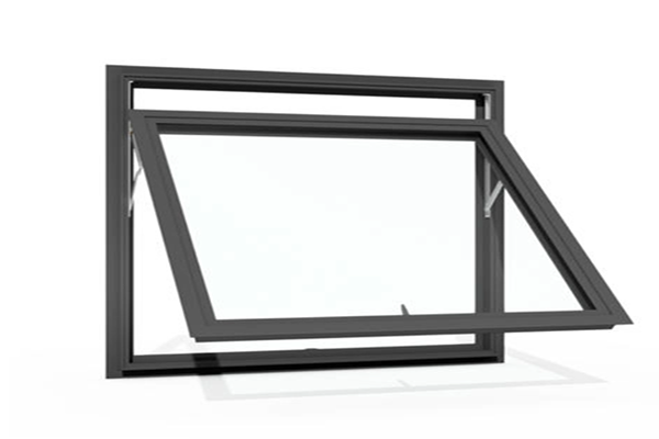 Burglary proof external aluminum window