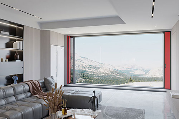 Micro vented casement window system Micro vented casement window system