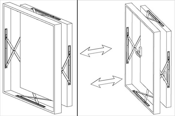 Unit type sliding window