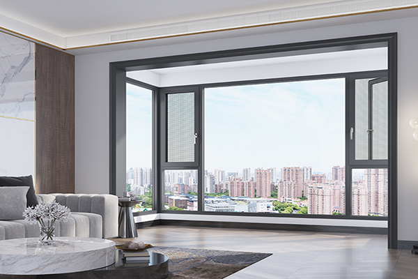 External Opening Insulated Energy saving Aluminum Window