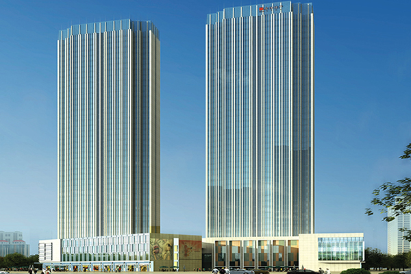 Glass curtain wall