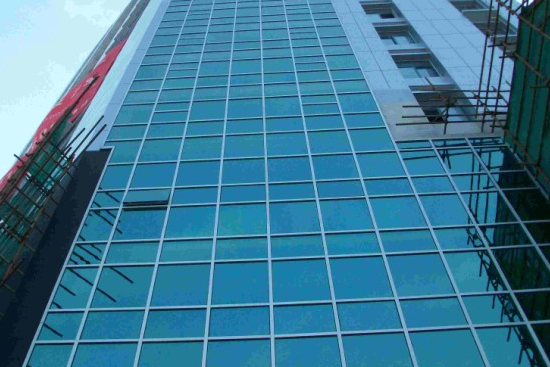 Frame glass curtain wall