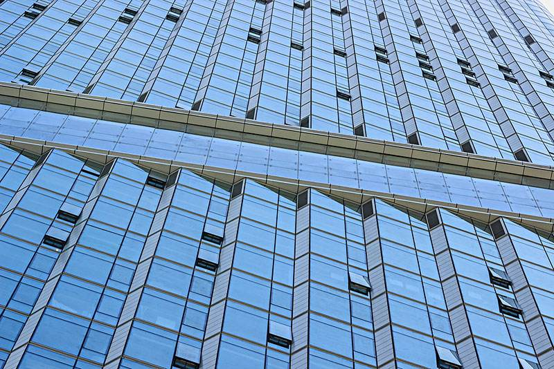 Frame glass curtain wall
