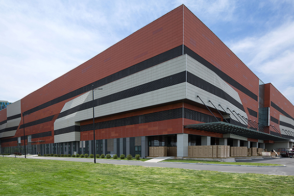 Terracotta curtain wall