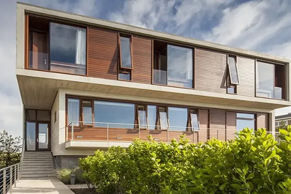 Burglary proof external aluminum window