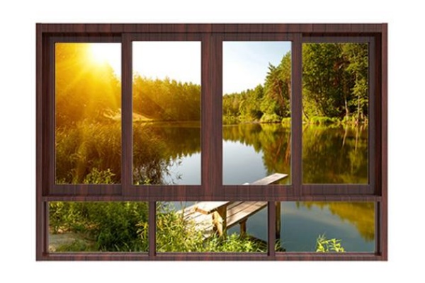 E-Taifeng Internal casement electric aluminum windows