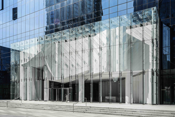 Case of Glass curtain wall in Choybalsan