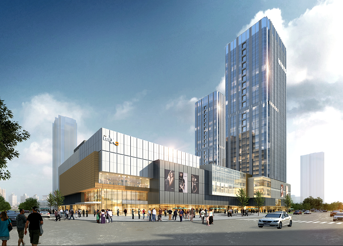 Completed glass curtain wall projects in Canada