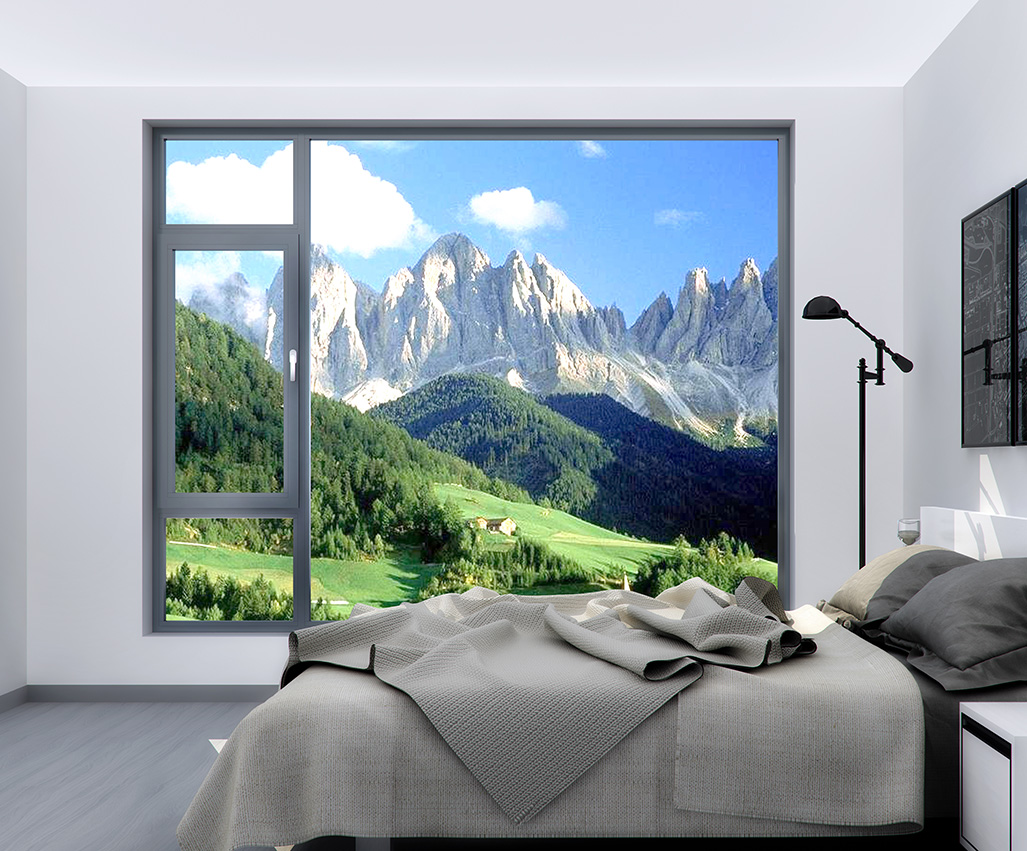 Are the broken bridge aluminum doors and Windows energy saving system doors and Windows