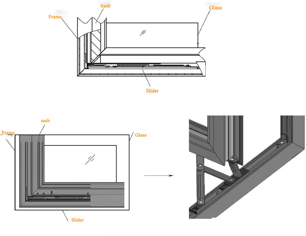 door and window sashes