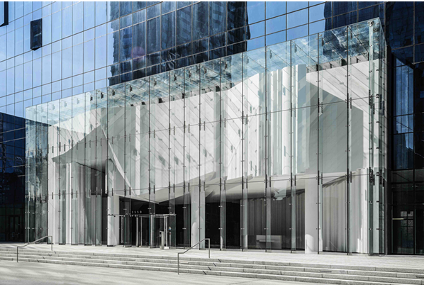 Case of Glass curtain wall in Choybalsan