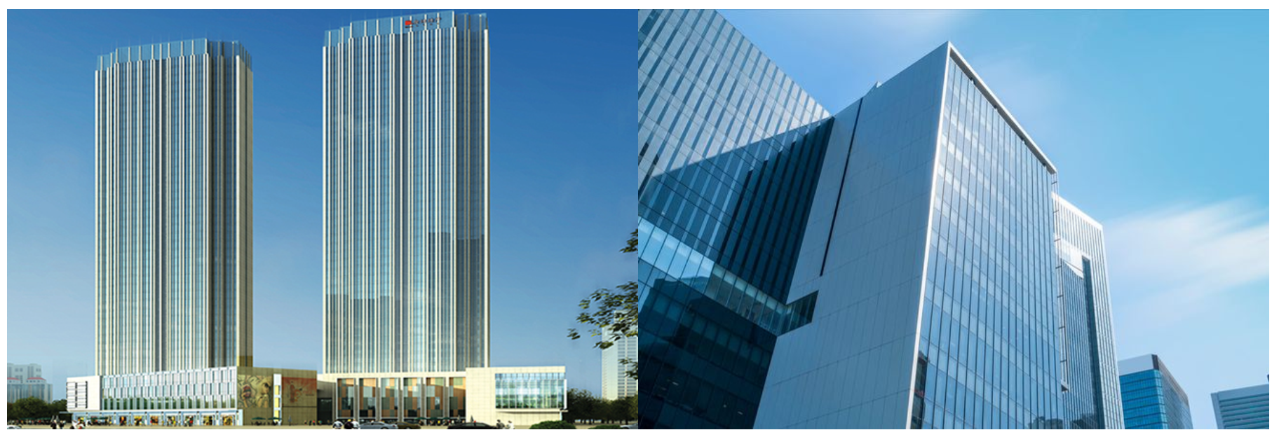 Glass curtain wall