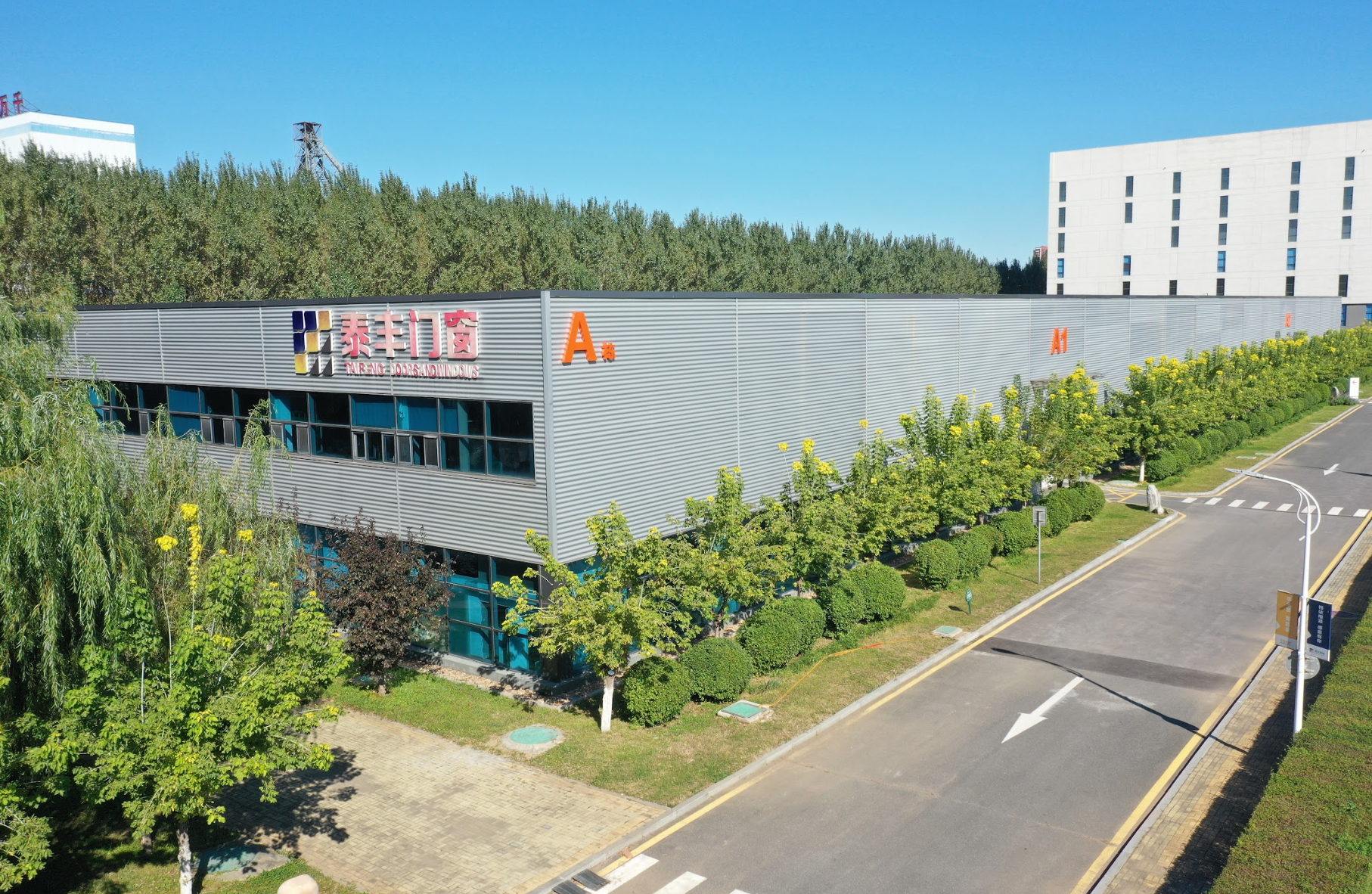 Frame glass curtain wall Frame glass curtain wall