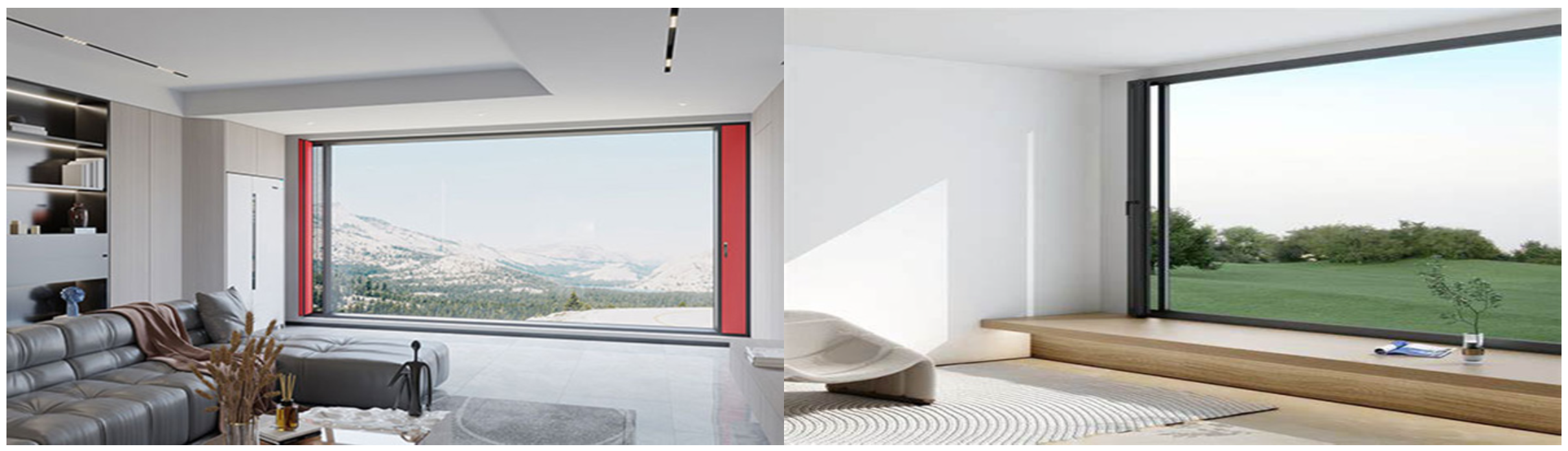 Micro Ventilation Broken Bridge System Window