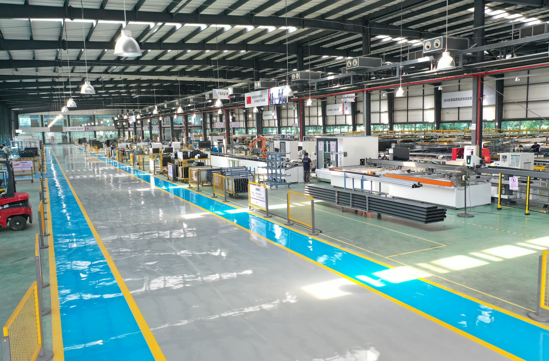 Burglary proof external aluminum window