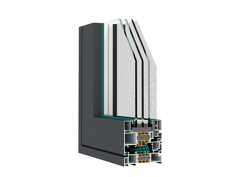 Inward Aluminum Window