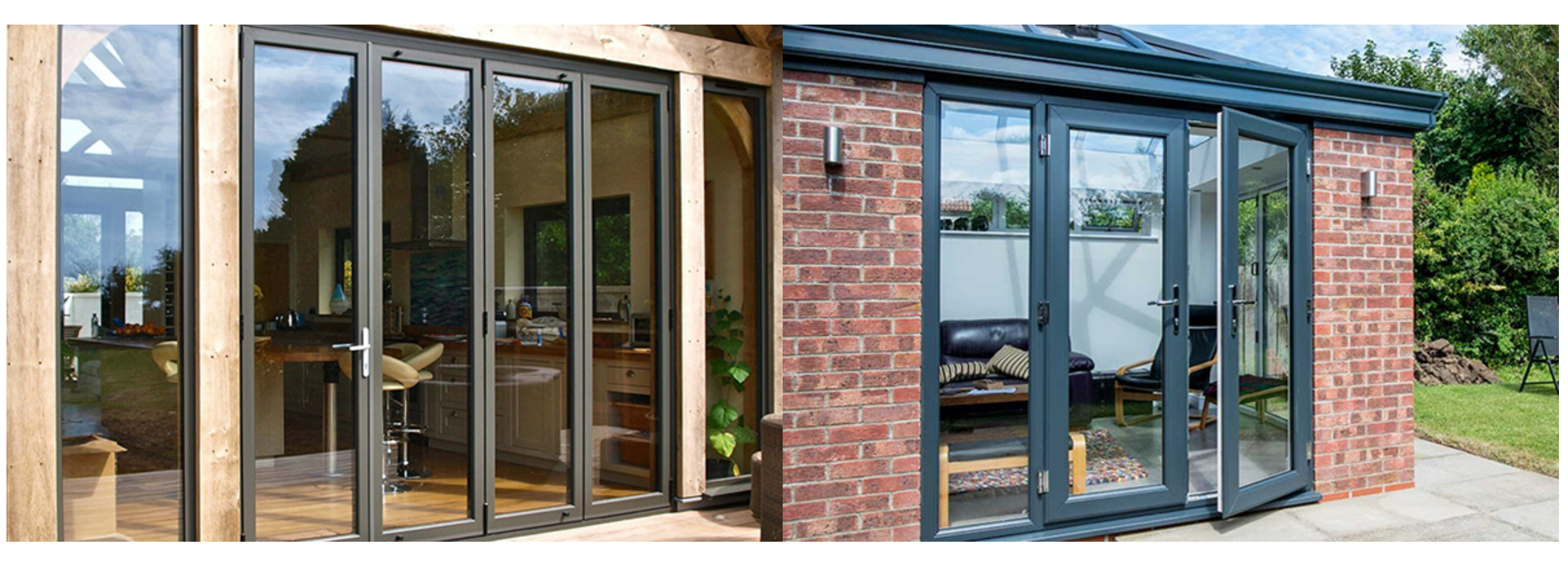 Aluminum alloy household swing door