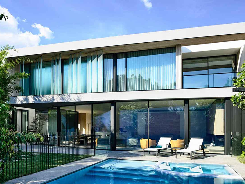 أبواب منزلقة فاخرة