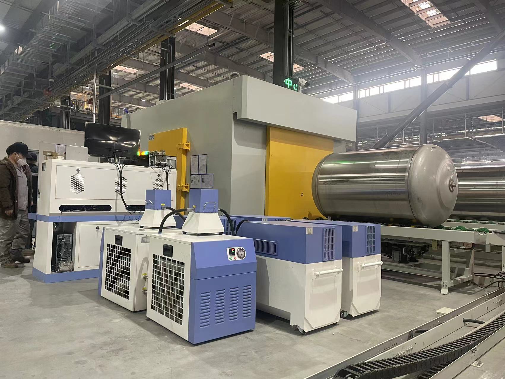 X-ray pressure vessel inspection systems