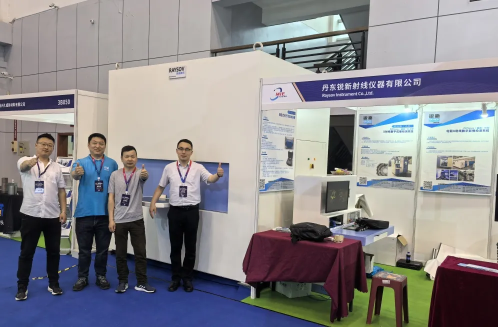 2025 Ningbo Metal Metallurgy Exhibition RAYSOV X-ray Inspection System debuts to explore a new height of casting AI detection!