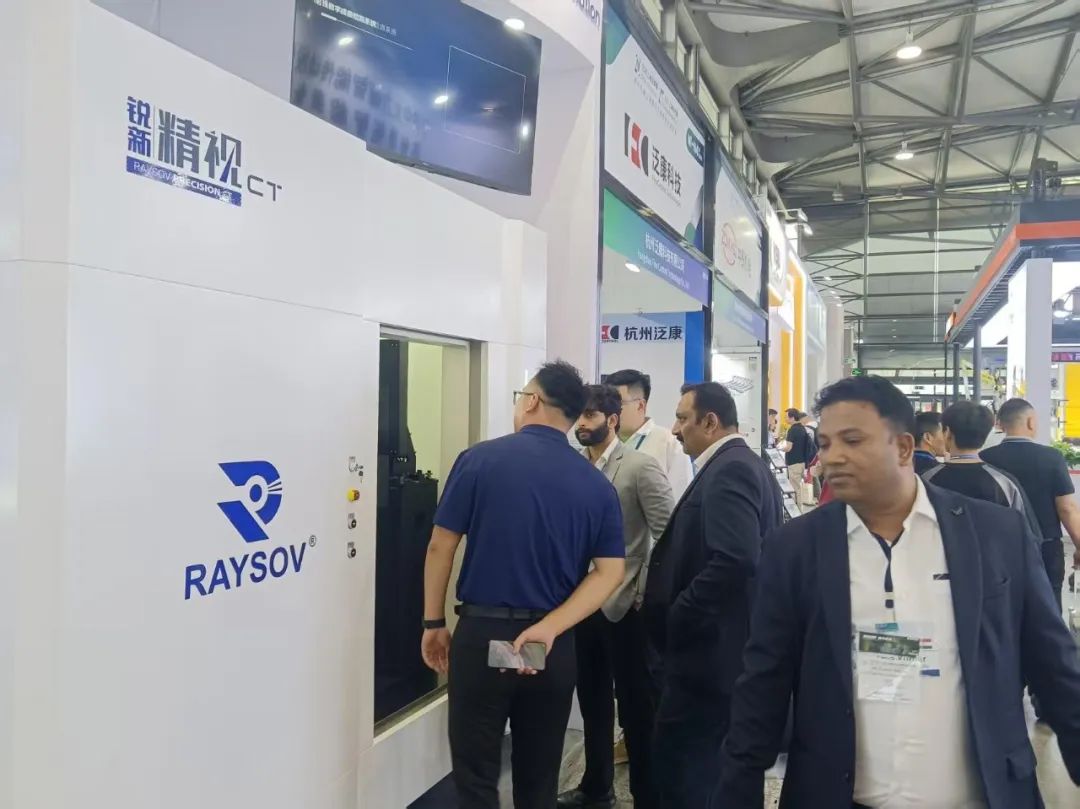 RAYSOV ZXVoxel C-type Industrial CT show on International Die-Casting exhibition in Shanghai.