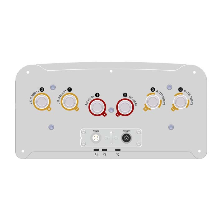 Ăng-ten đa băng tần 1LB2MB 65° 15,5/18dBi