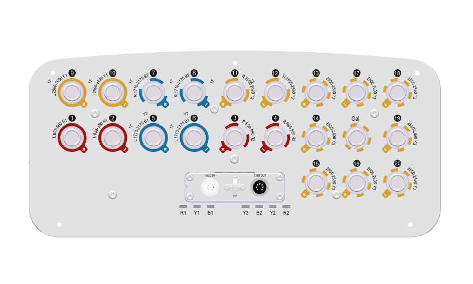 2LB4MB 65° 15/16.5/17dBi+2.6GHz TDD Antenna