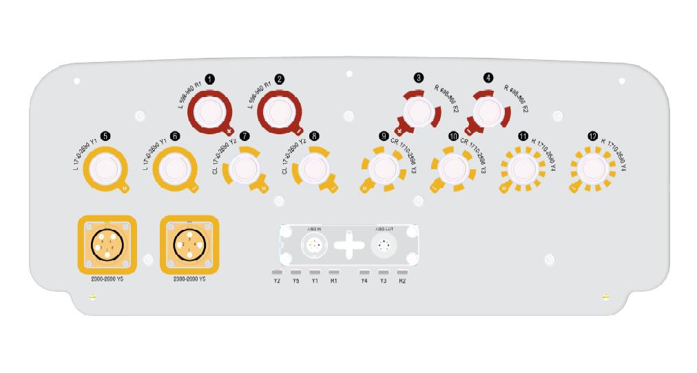 2LB4MB 65° 16/18dBi+2.6GHz TDD Antenna