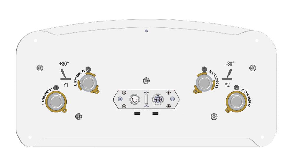 2MB 32° 20dBi डुअल बीम एंटीना