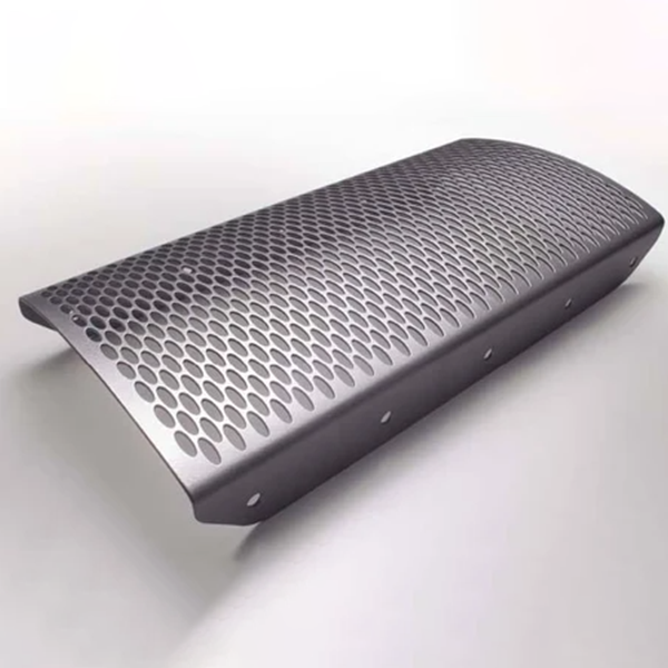 Curved Revit Interior Perforated Metal Panel