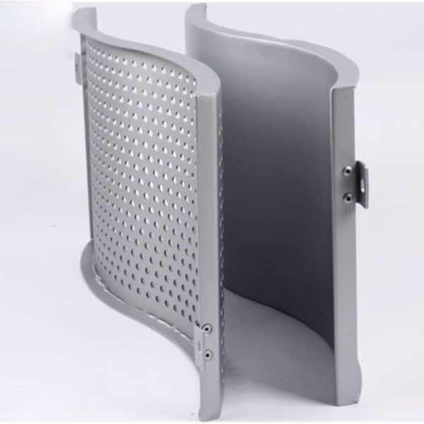 Curved Revit Interior Perforated Metal Panel