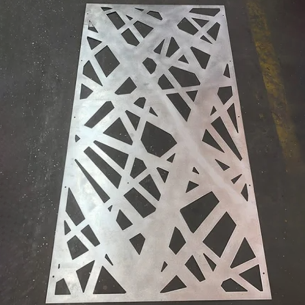 Perforated Metal Facade Pattern