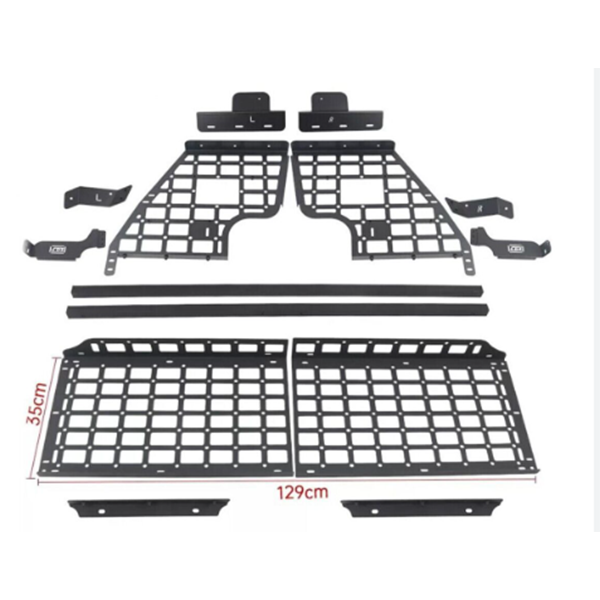 Molle Panel Trunk Storage Luggage Rack Shelf Kit
