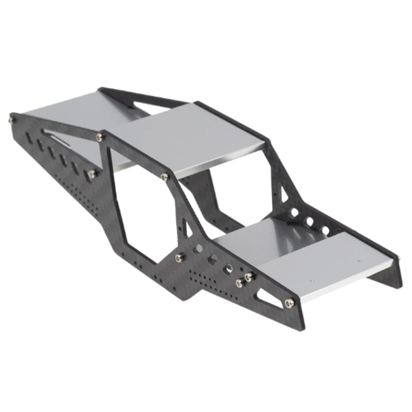 4 Wheel Car Steel Metal Chassis