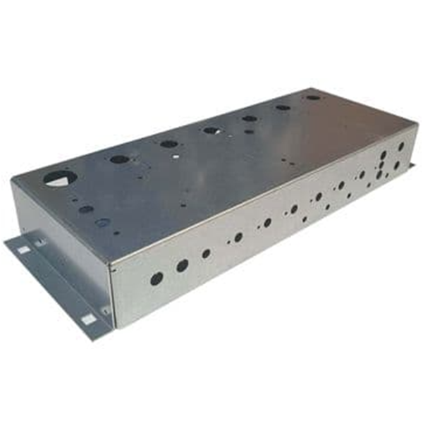 Stamped Aluminum Metal Amplifier Chassis