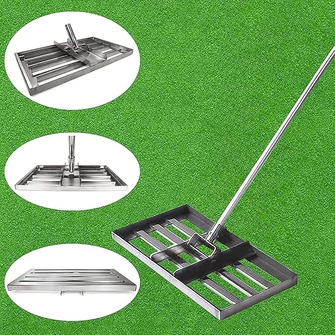 Stainless-steel Lawn Rake Stainless-steel Lawn Rake