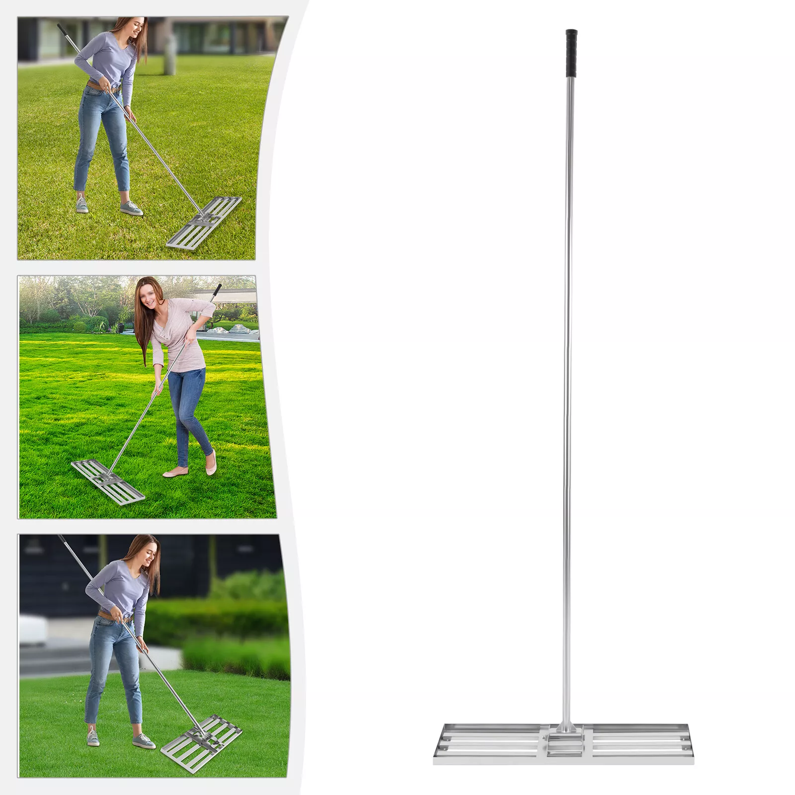Stainless-steel Lawn Rake Stainless-steel Lawn Rake
