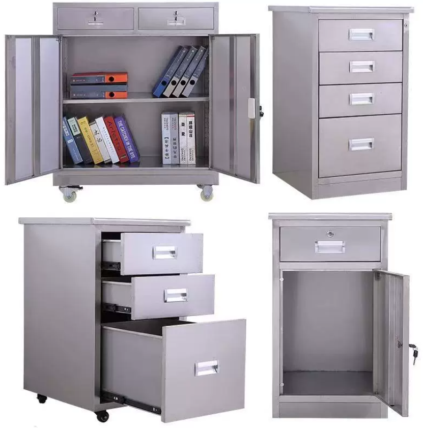metal cabinets