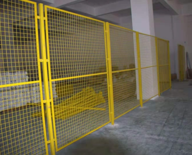 Metal fence Metal fence