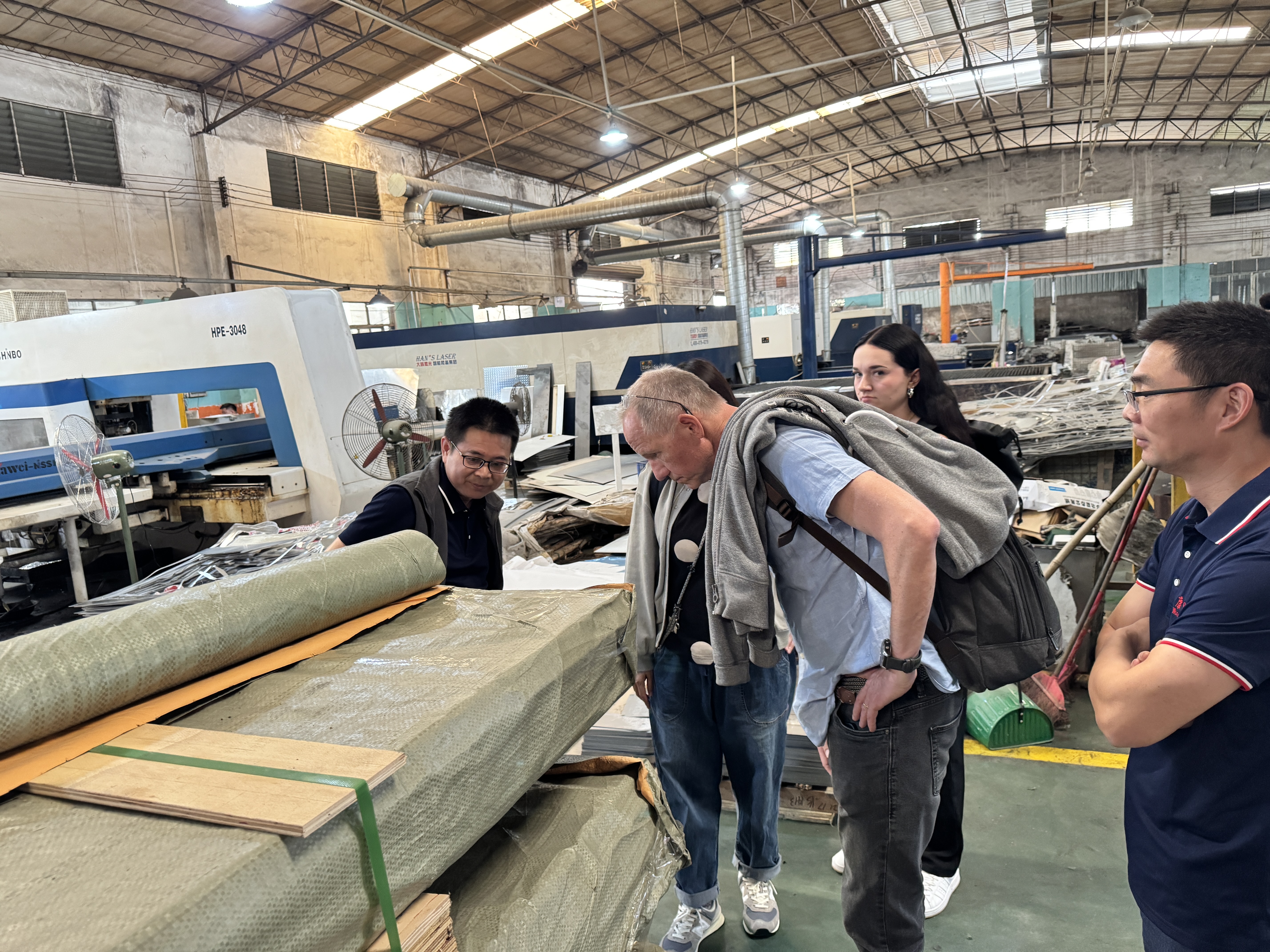 International Clients Visit WongSam Sheet Metal Technology, Highly Approve of Cooperation Potential