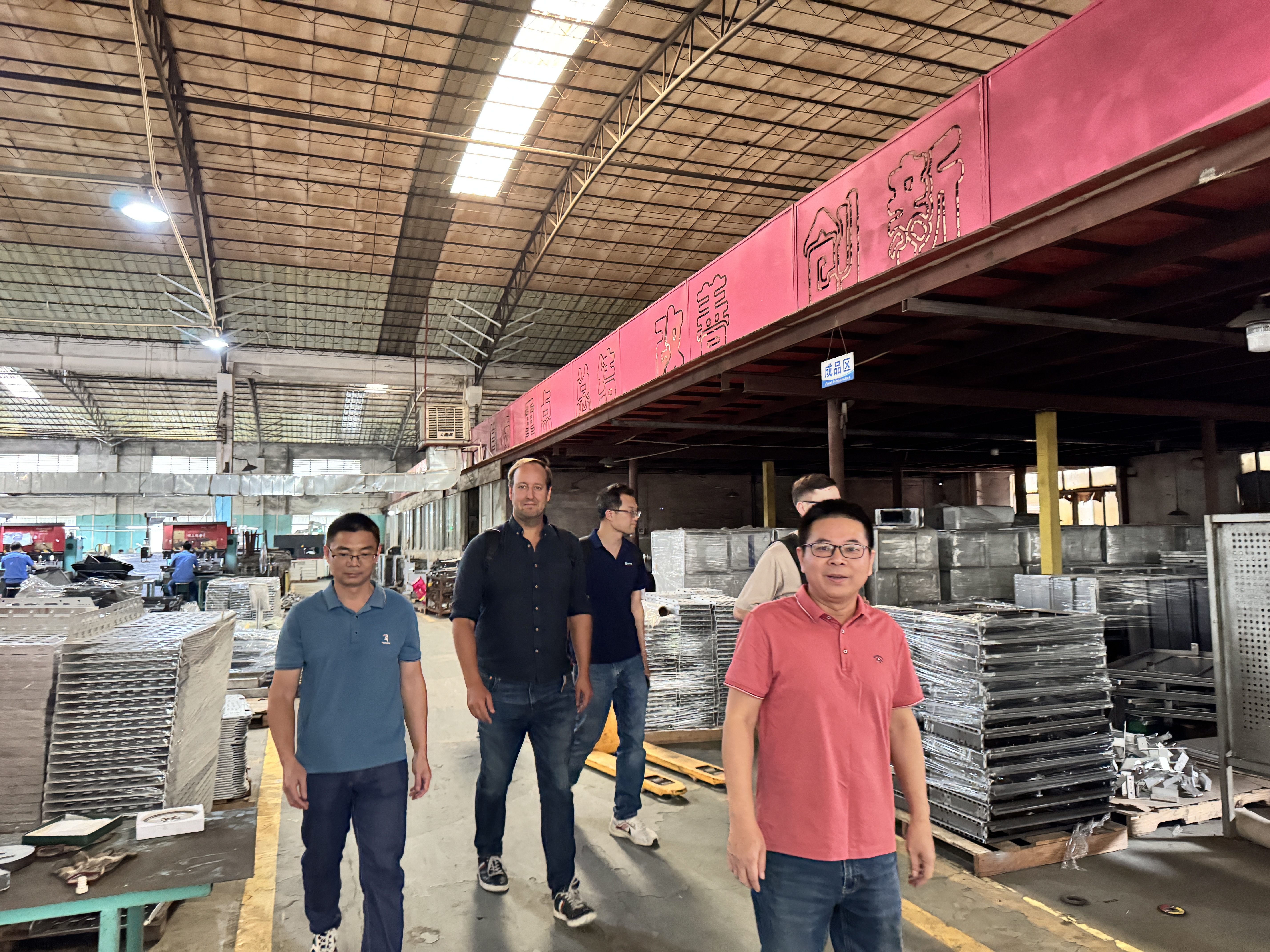 International Clients Inspect WongSam Sheet Metal Technology, Praise Strengths and Explore Cooperation