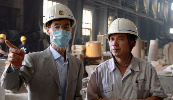 President of China Sandstone Association visited Shunda Heavy Mining Group
