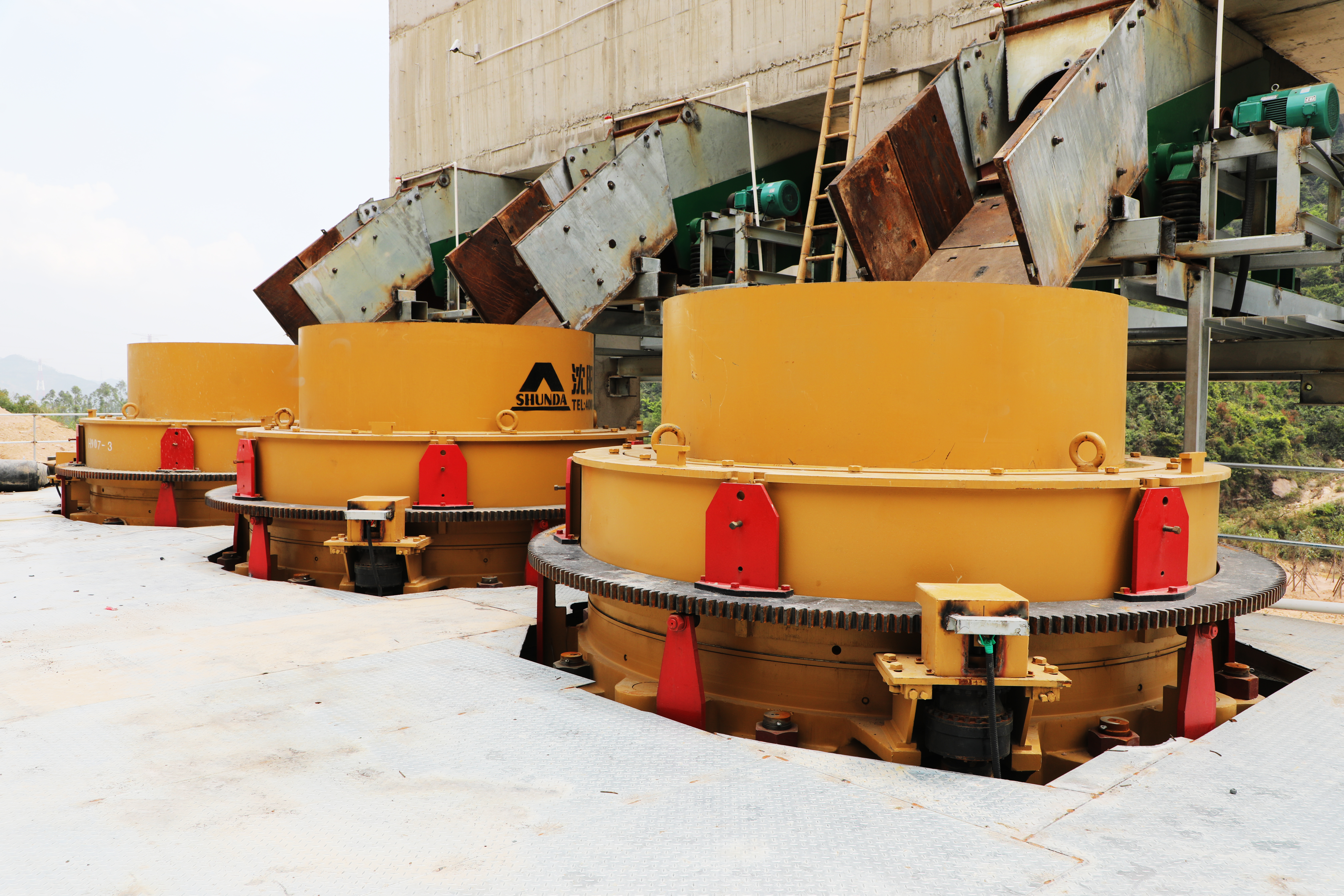 Granite sand