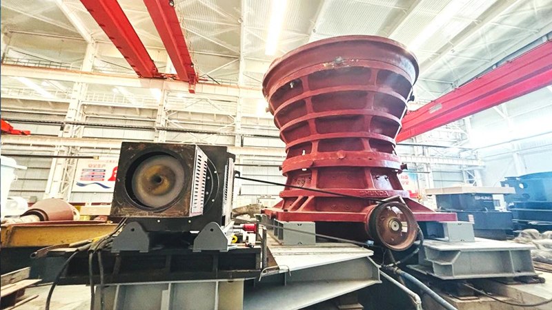 Shunda Heavy Mining Group big rotary crusher test successful Shunda Heavy Mining Group big rotary crusher test successful