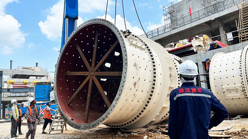 Shunda Mining Group's on-site installation of multiple projects across the country is progressing steadily