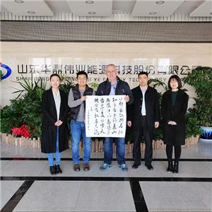 Ireland partners visit our company for negotiation